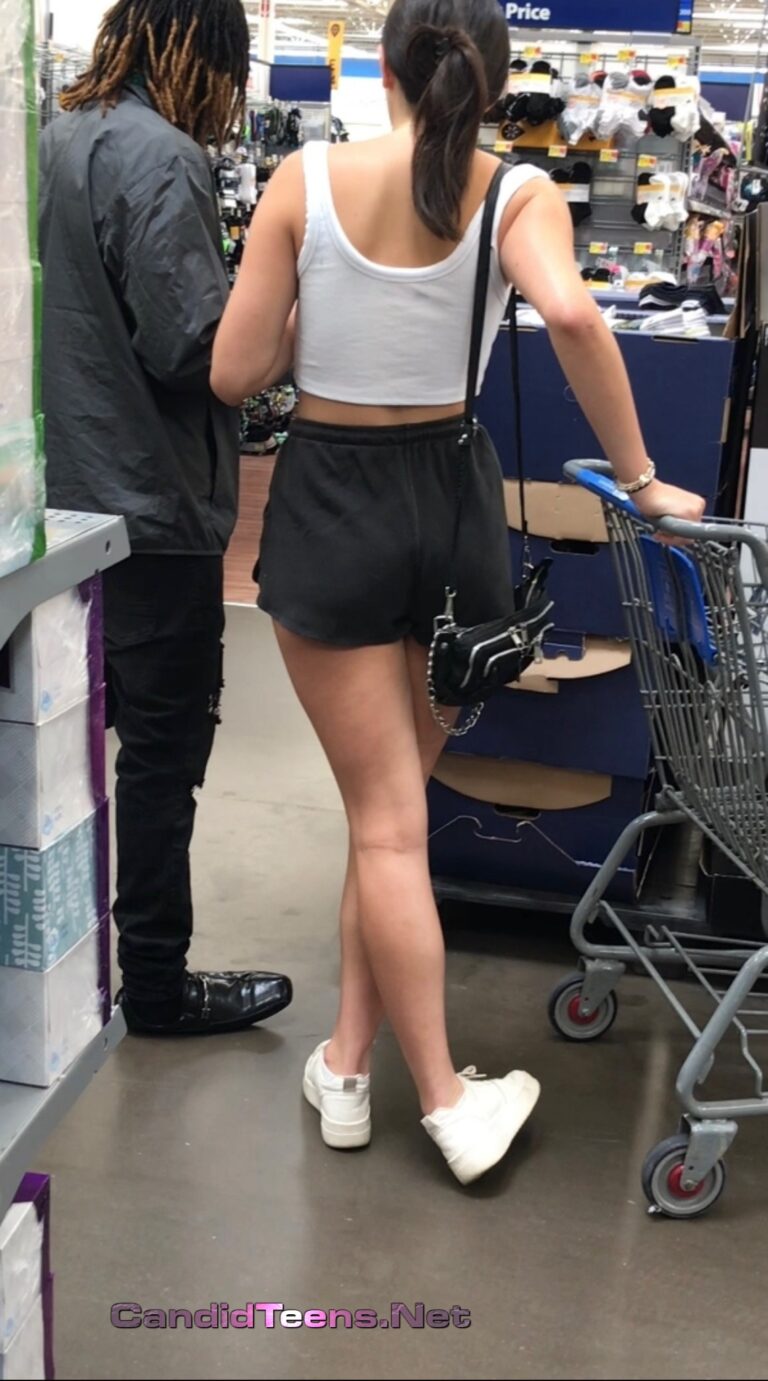 Beautiful Lets Black Sexy Shorts Ass Teenager Candid Teens