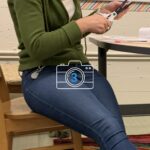 Elementary school teacher tight jeans