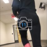 My sexy girlfriend ass spy with a surprise pic