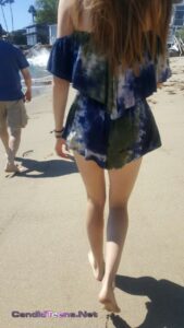 Upskirt sexy ass see through underwear - Candid Teens