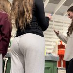 Super sexy bubble ass in grey pajama teen creepshot clip IMG_20251110_191029