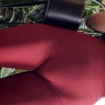 Flat ass girl with tight big pussy in leggings candid IMG_20260124_010317