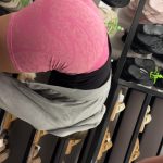 Pawg bendover in tight pink shorts 4k candid video Photo_1784444133945