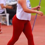 Big ass athlete in tight yoga sports leggings IMG_20260919_234434